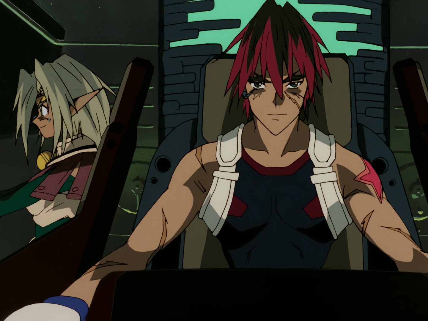 Outlaw Star Ep 20: Cats and Girls and Spaceships @ 00:19:25