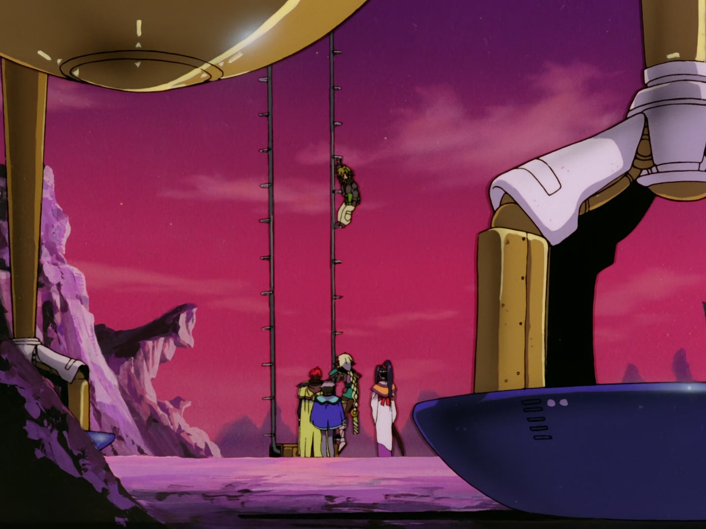 Outlaw Star Ep 21: Grave of the Dragon @ 00:19:05