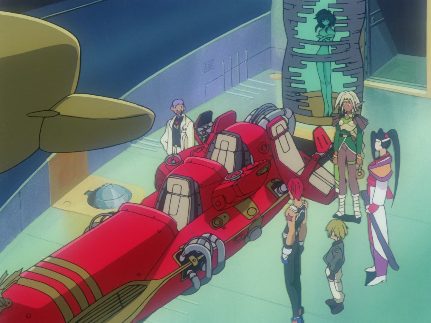 Outlaw Star Ep 22: Gravity Jailbreak @ 00:05:48