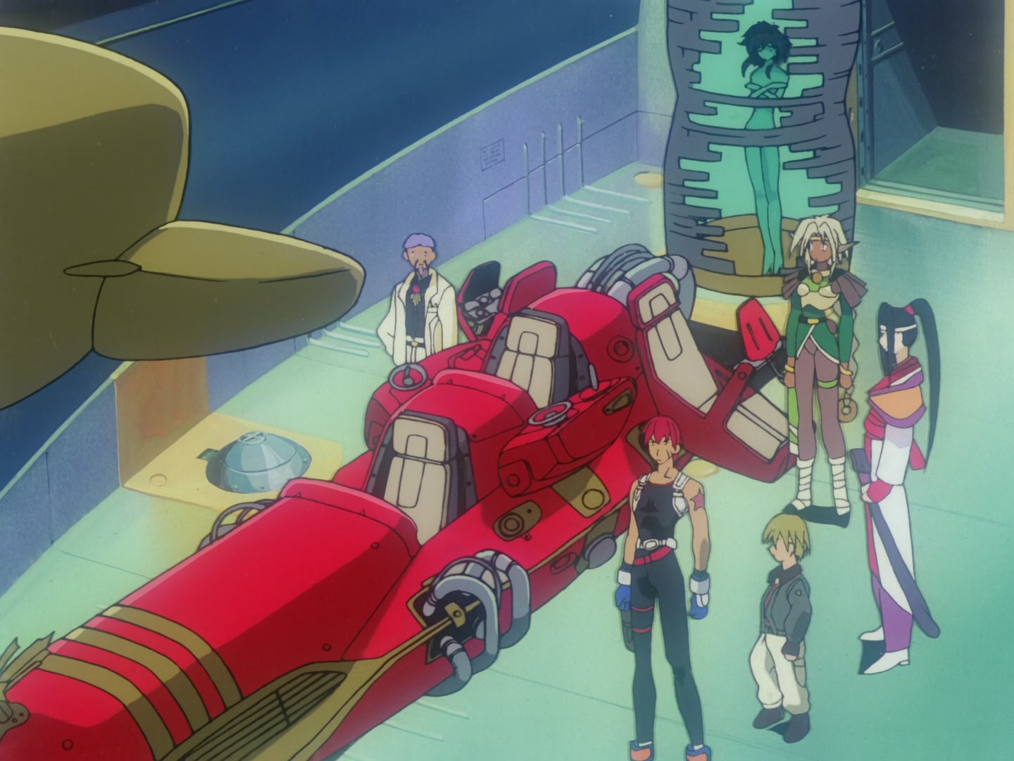 Outlaw Star Ep 22: Gravity Jailbreak @ 00:05:56