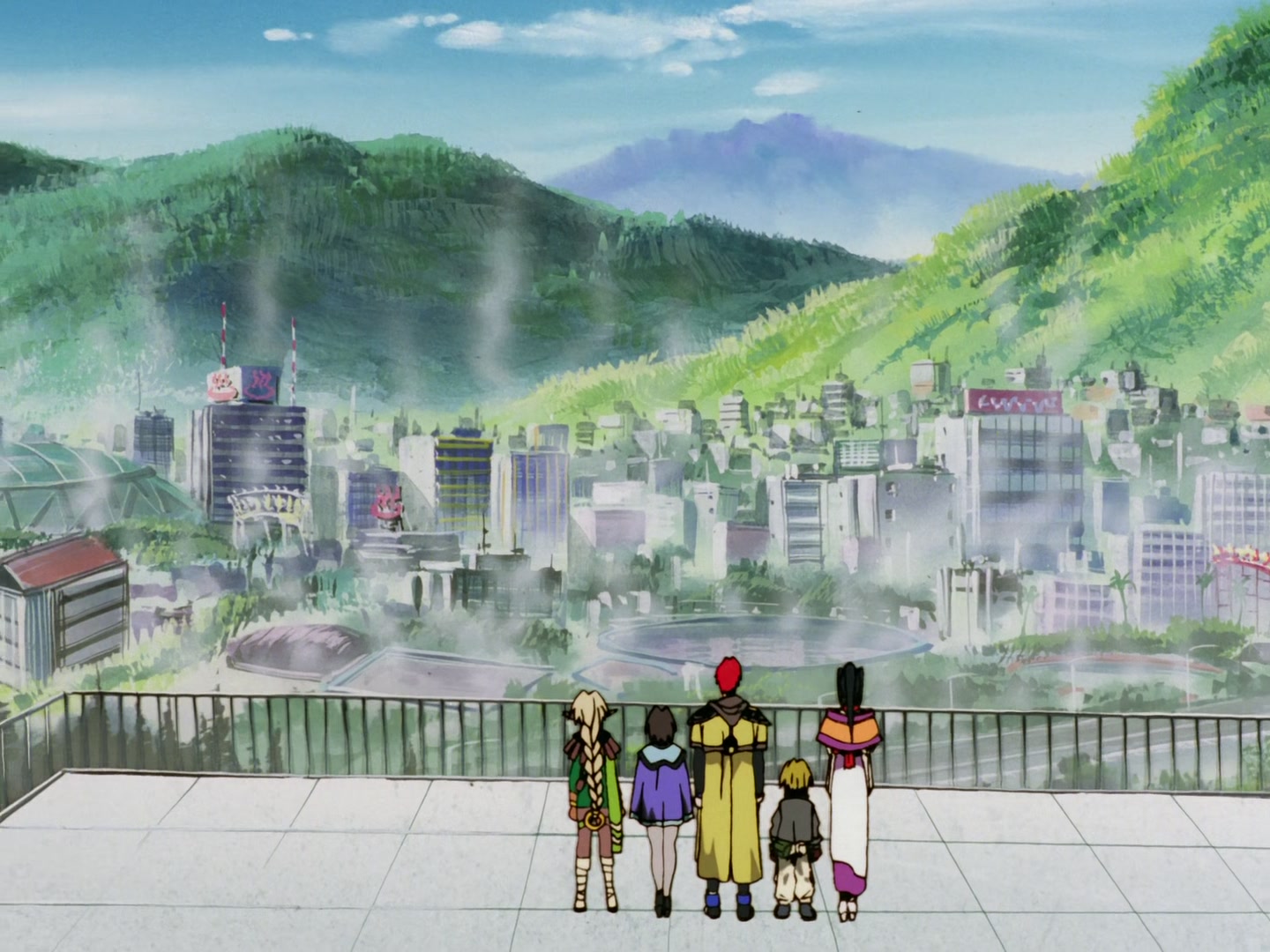 Outlaw Star Ep 23: Hot Springs Planet Tenrei @ 00:03:08