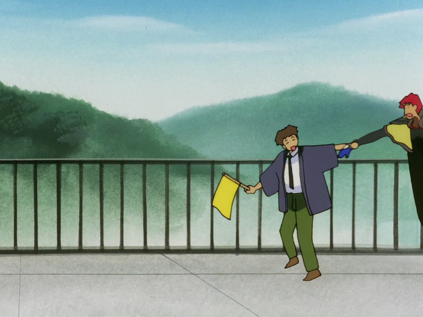 Outlaw Star Ep 23: Hot Springs Planet Tenrei @ 00:03:23