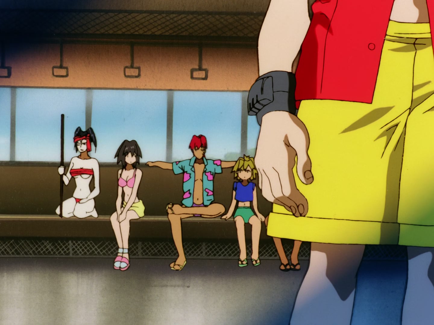 Outlaw Star Ep 23: Hot Springs Planet Tenrei @ 00:05:29