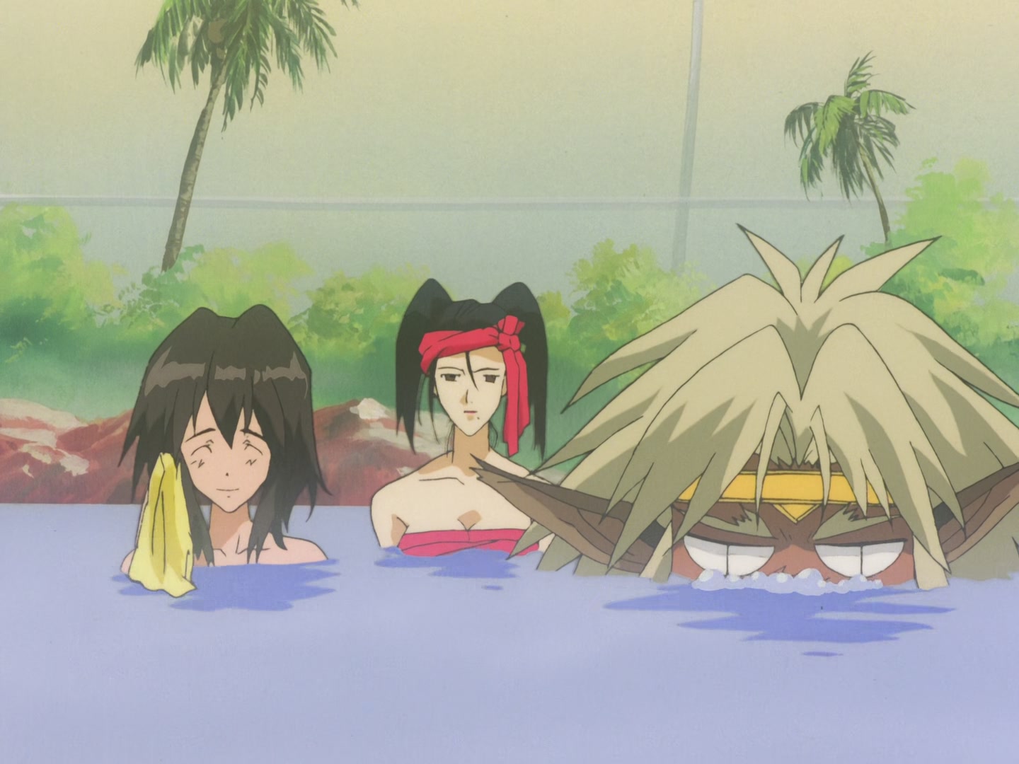 Outlaw Star Ep 23: Hot Springs Planet Tenrei @ 00:07:17