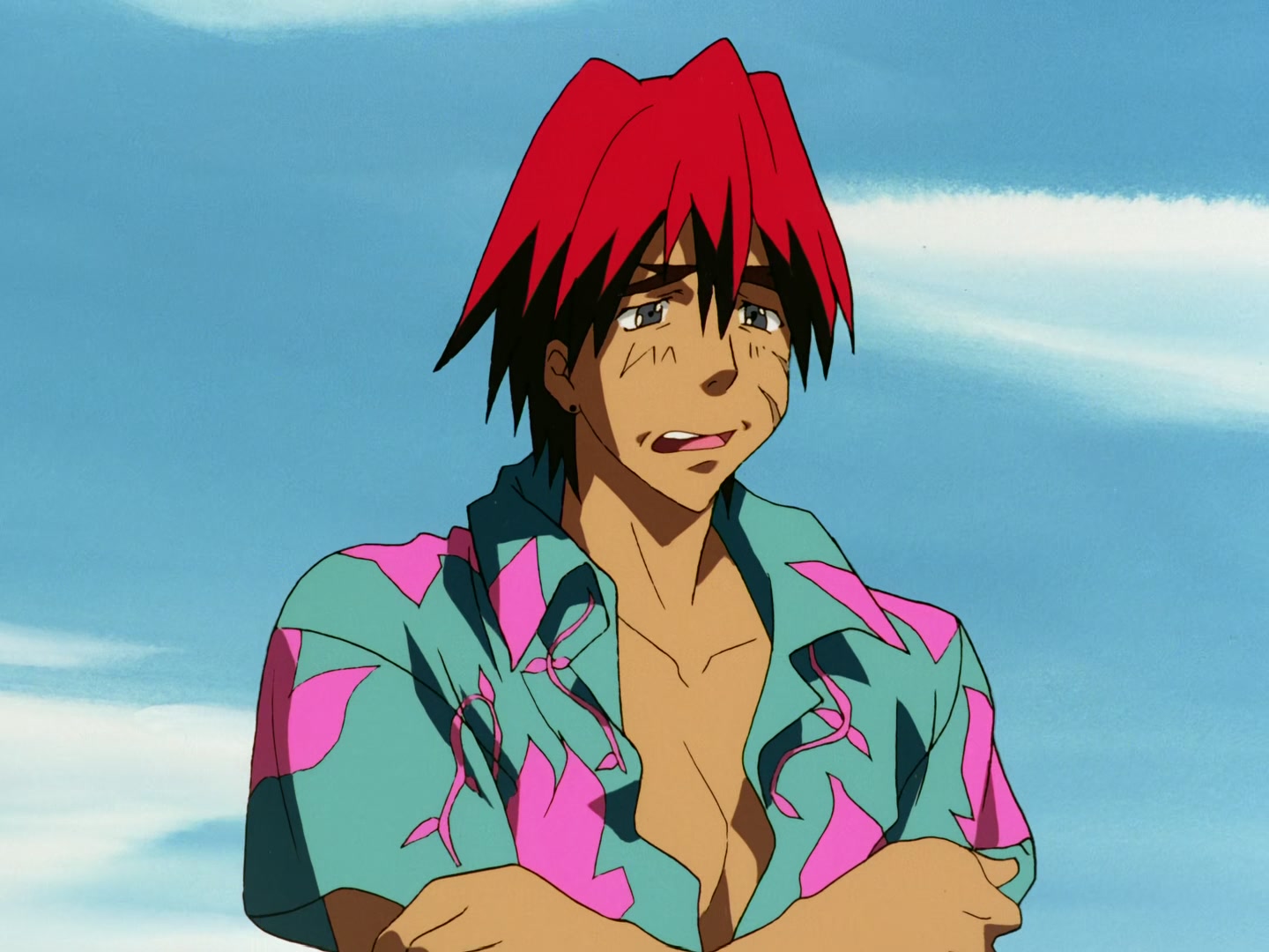 Outlaw Star Ep 23: Hot Springs Planet Tenrei @ 00:07:32