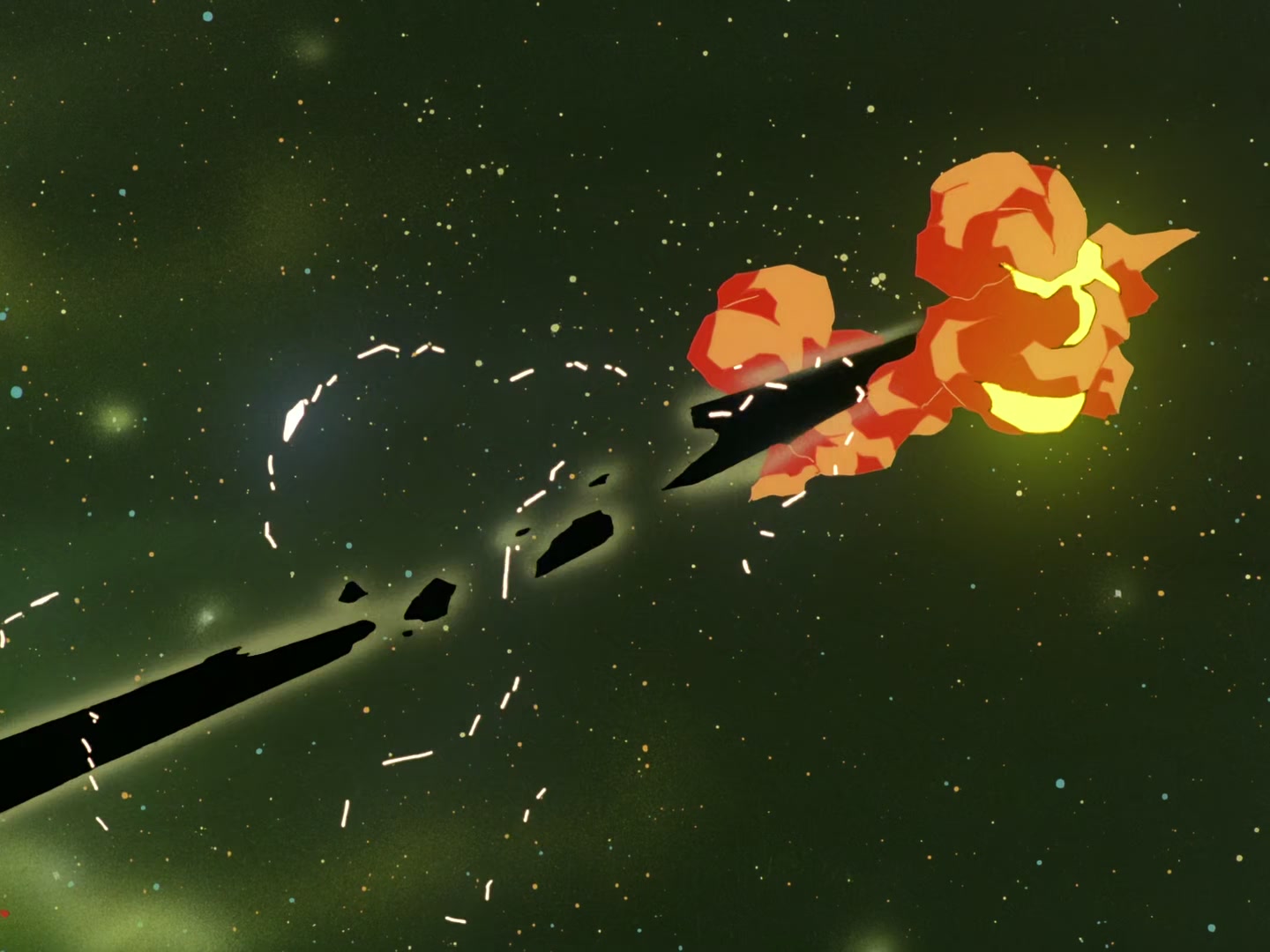 Outlaw Star Ep 24: Cutting the Galactic Leyline @ 00:07:22