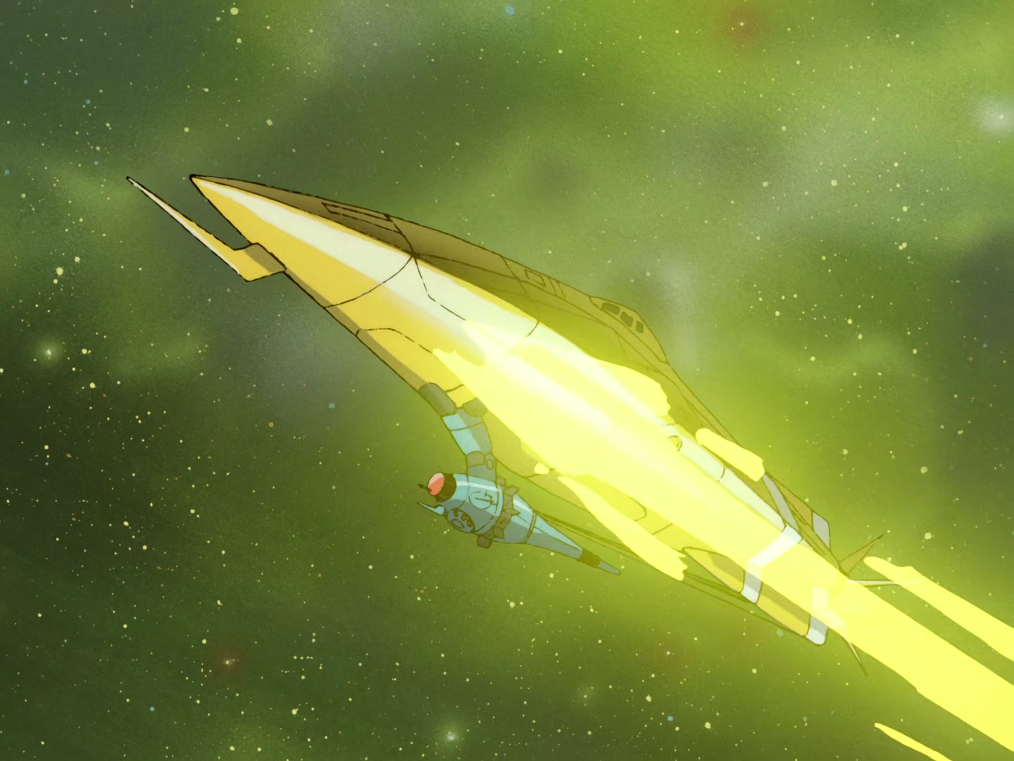 Outlaw Star Ep 24: Cutting the Galactic Leyline @ 00:12:06