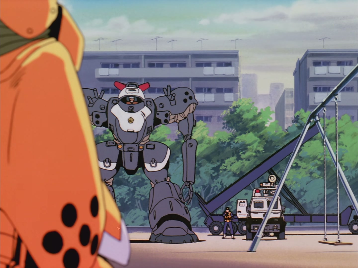 Patlabor: The TV Series Ep 1: Ingram Activated @ 00:03:40