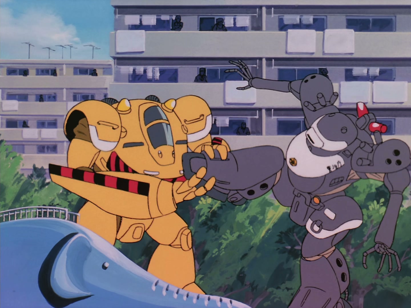 Patlabor: The TV Series Ep 1: Ingram Activated @ 00:04:09