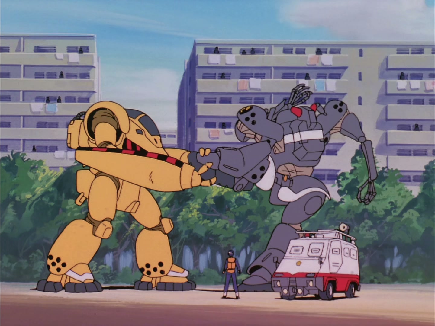 Patlabor: The TV Series Ep 1: Ingram Activated @ 00:04:13