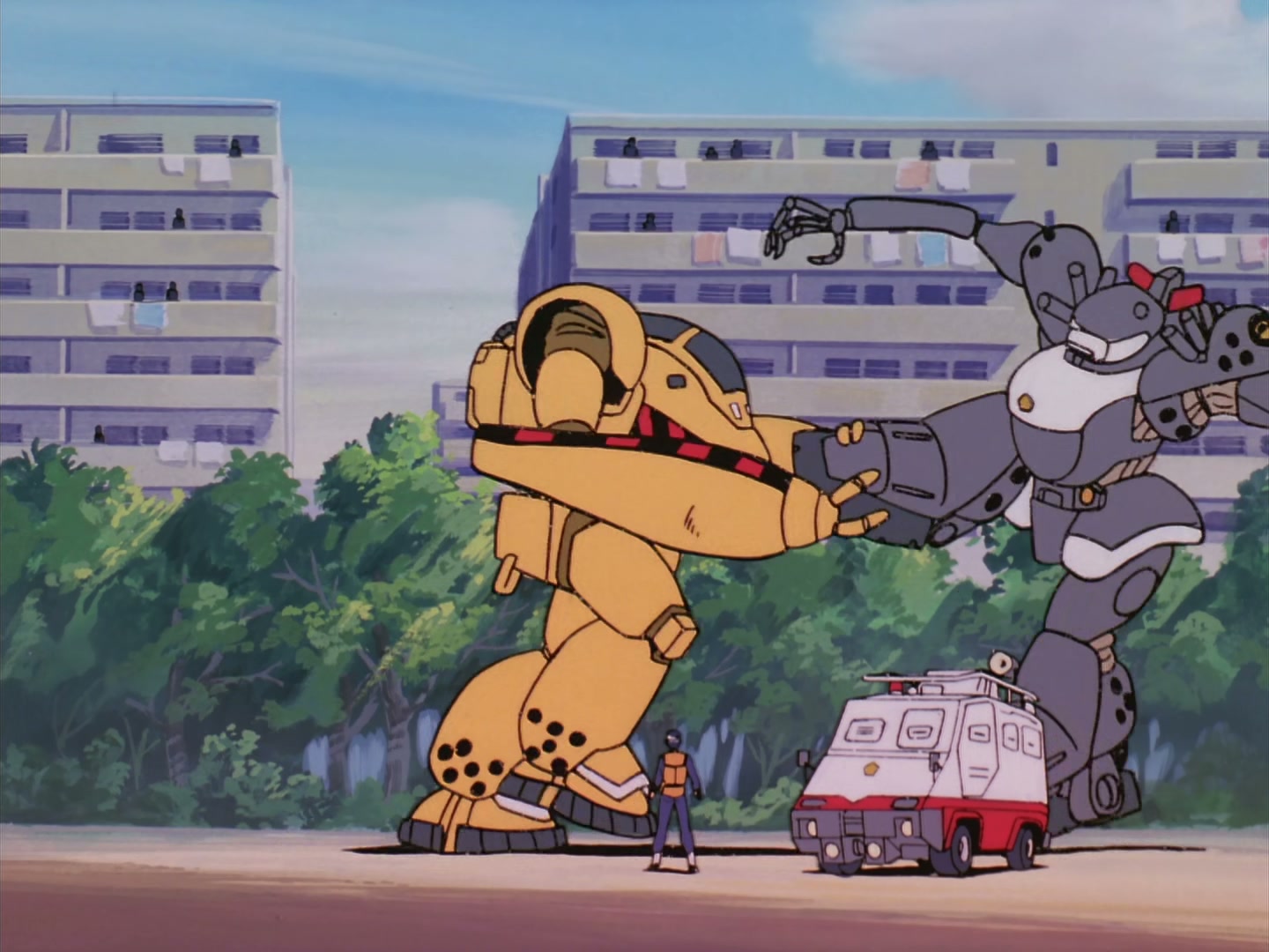 Patlabor: The TV Series Ep 1: Ingram Activated @ 00:04:17