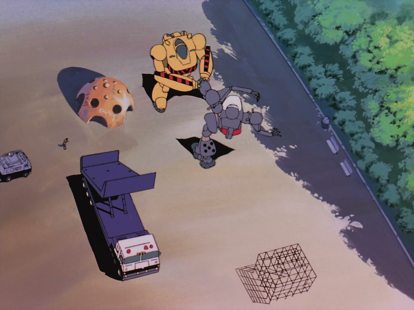 Patlabor: The TV Series Ep 1: Ingram Activated @ 00:04:38