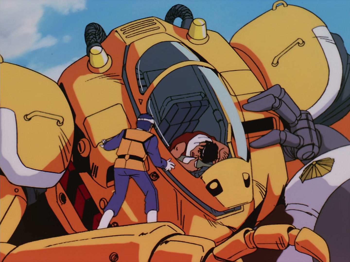 Patlabor: The TV Series Ep 1: Ingram Activated @ 00:05:00