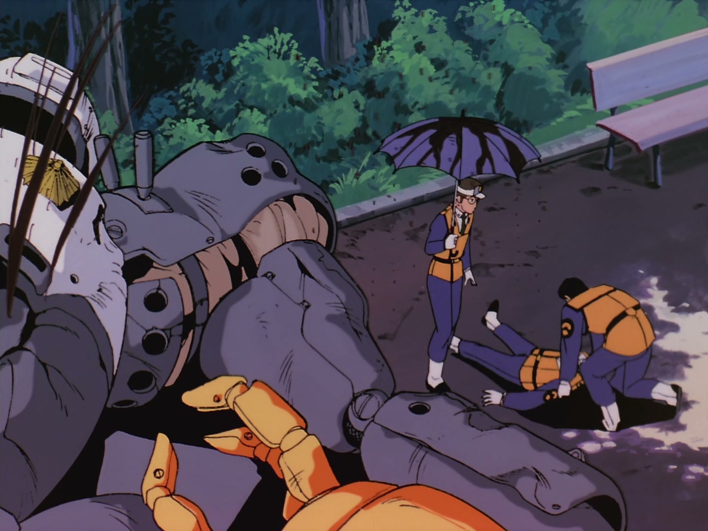 Patlabor: The TV Series Ep 1: Ingram Activated @ 00:05:11