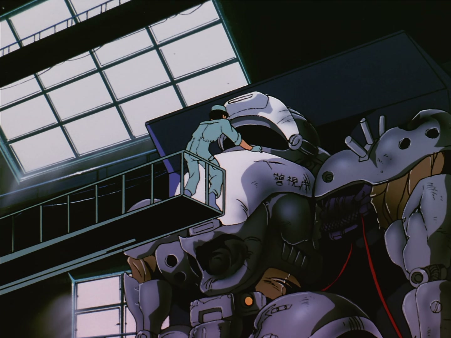 Patlabor: The TV Series Ep 1: Ingram Activated @ 00:05:33