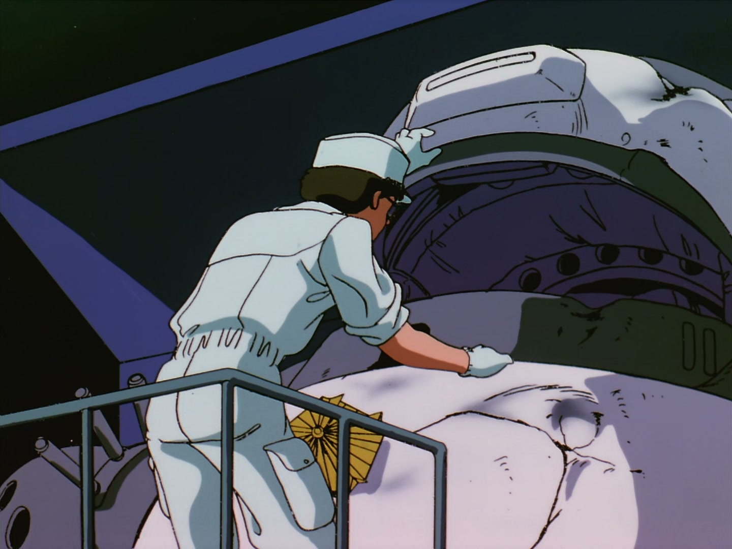 Patlabor: The TV Series Ep 1: Ingram Activated @ 00:05:37