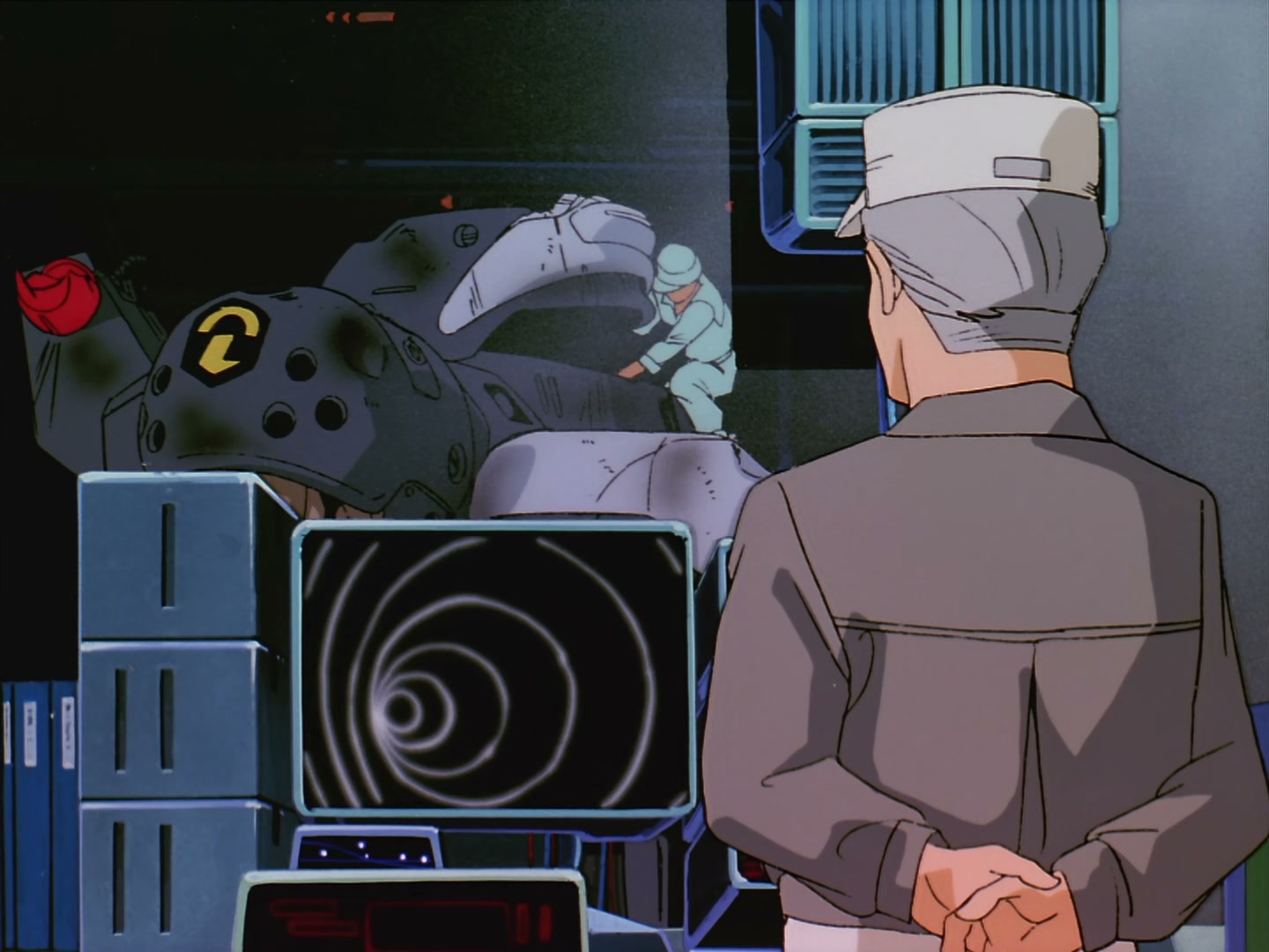 Patlabor: The TV Series Ep 1: Ingram Activated @ 00:08:14