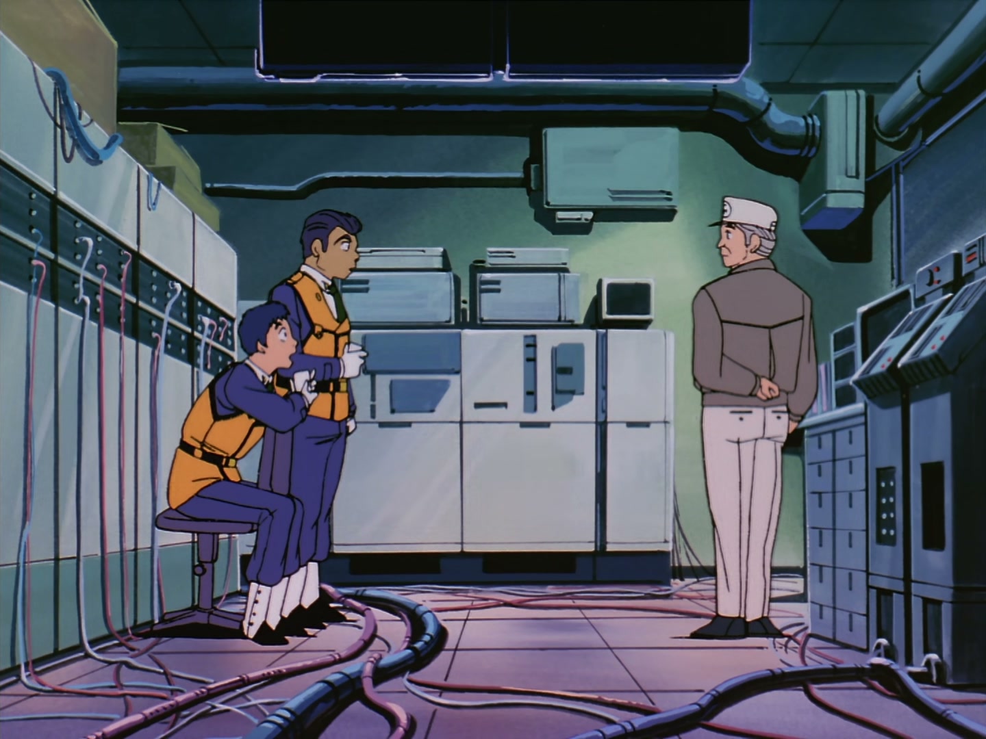 Patlabor: The TV Series Ep 1: Ingram Activated @ 00:08:29