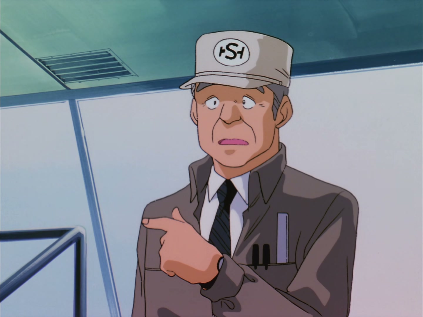 Patlabor: The TV Series Ep 1: Ingram Activated @ 00:09:42