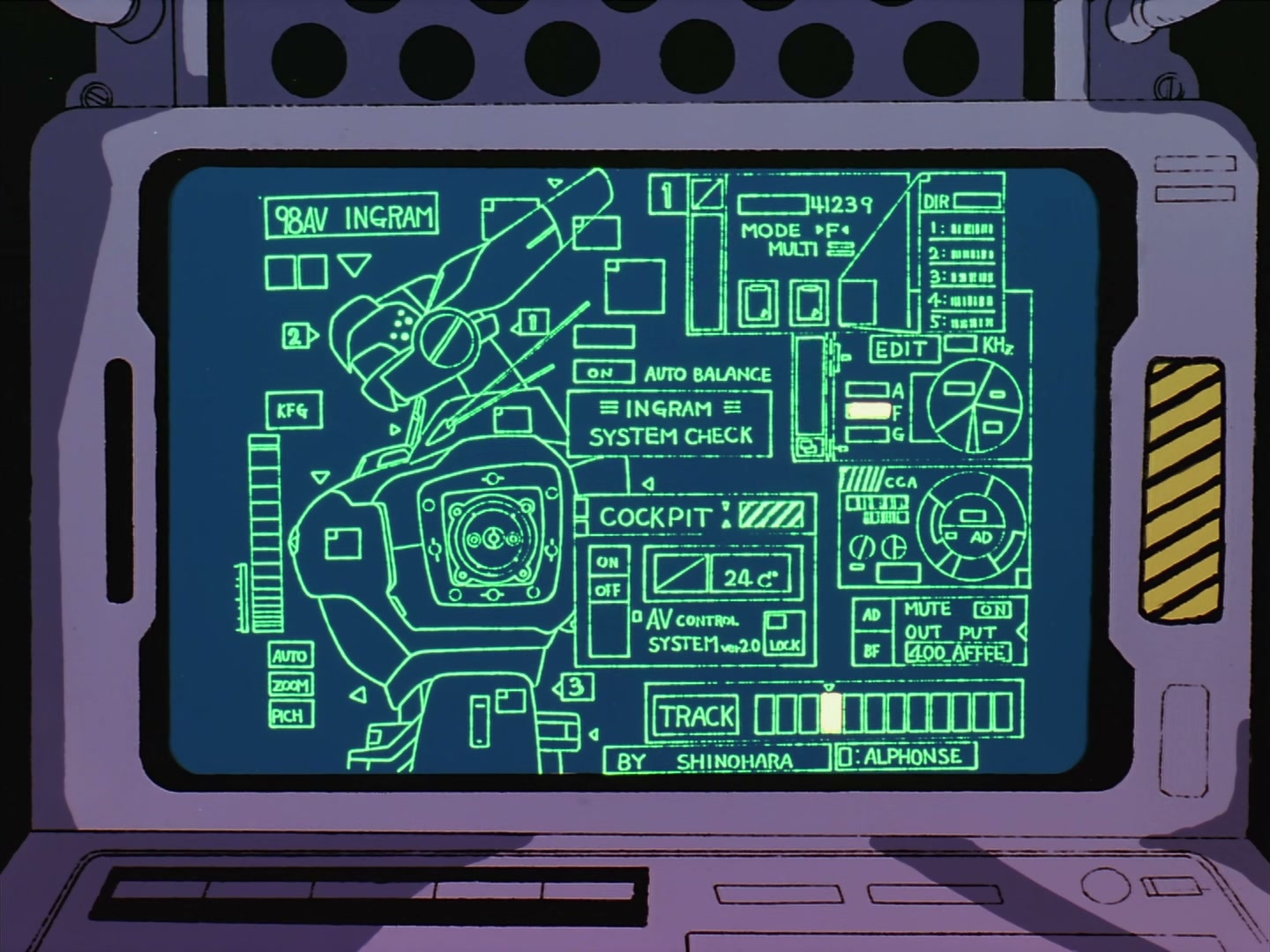 Patlabor: The TV Series Ep 1: Ingram Activated @ 00:18:39
