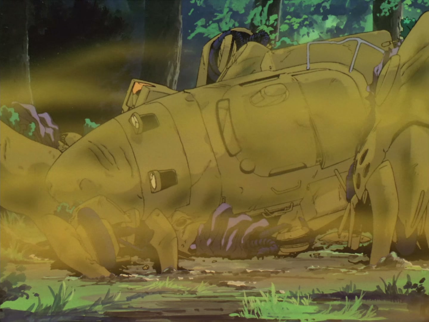 Patlabor: The TV Series Ep 4: Head to the Mountain of Mystery! @ 00:04:42