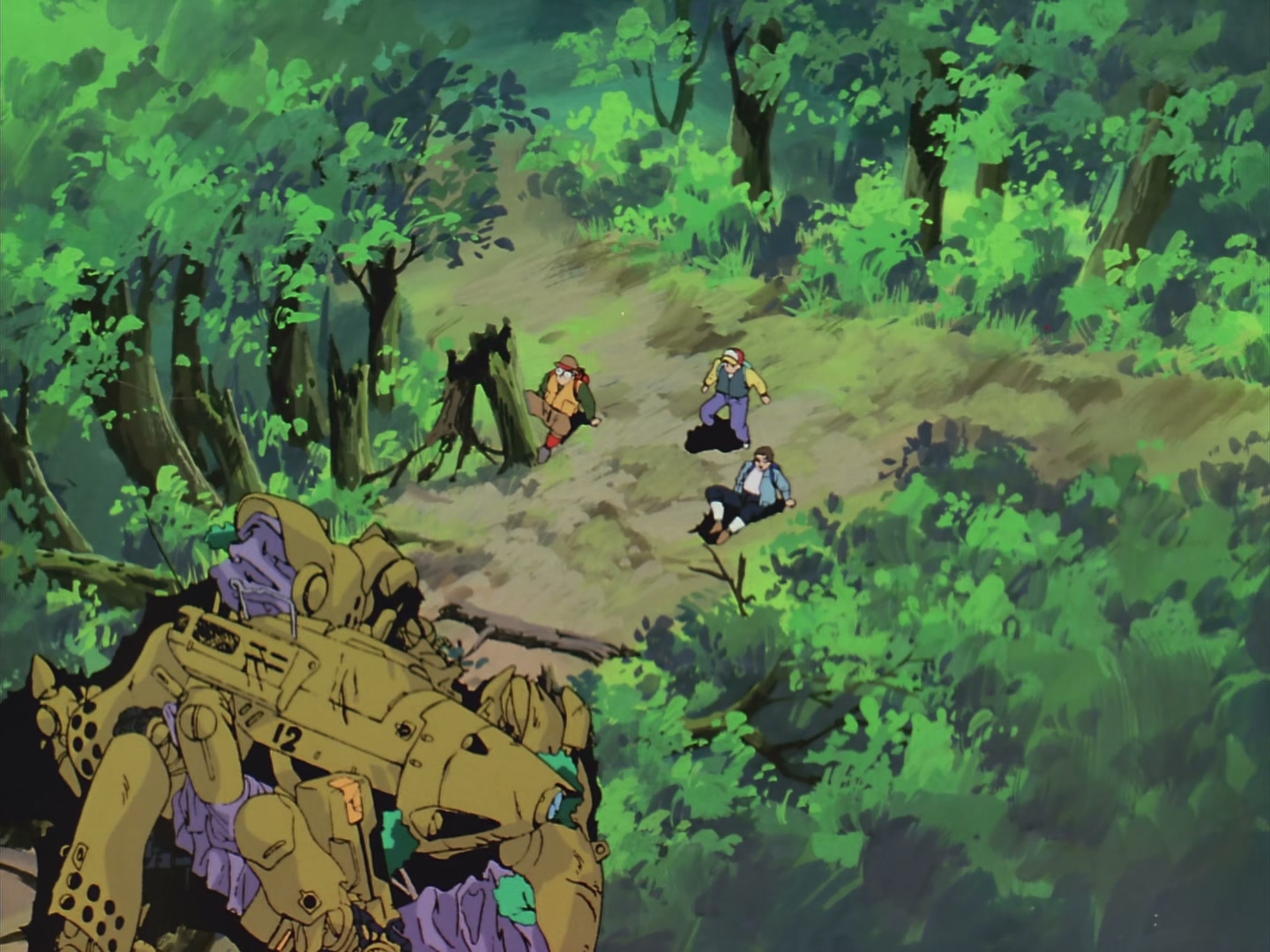 Patlabor: The TV Series Ep 4: Head to the Mountain of Mystery! @ 00:04:53