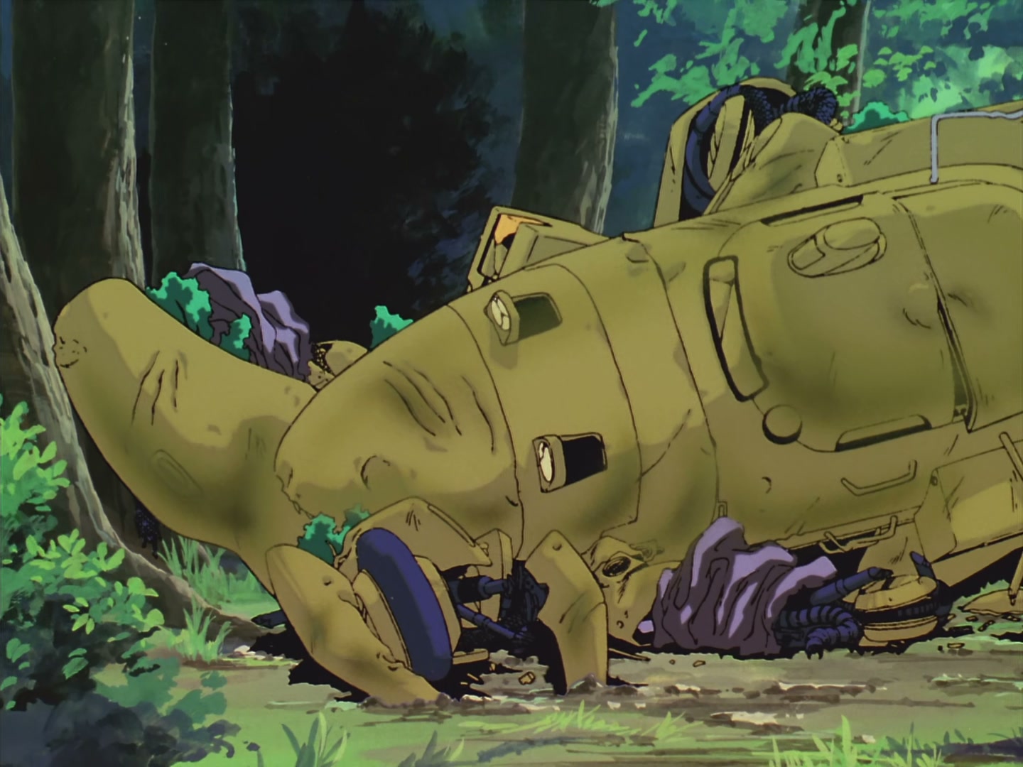 Patlabor: The TV Series Ep 4: Head to the Mountain of Mystery! @ 00:05:01
