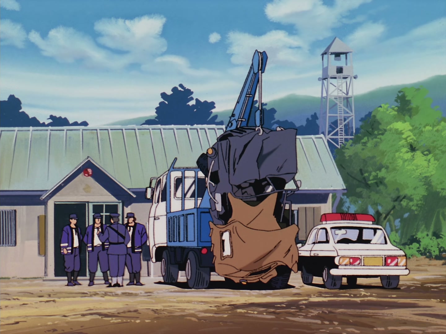 Patlabor: The TV Series Ep 4: Head to the Mountain of Mystery! @ 00:09:53