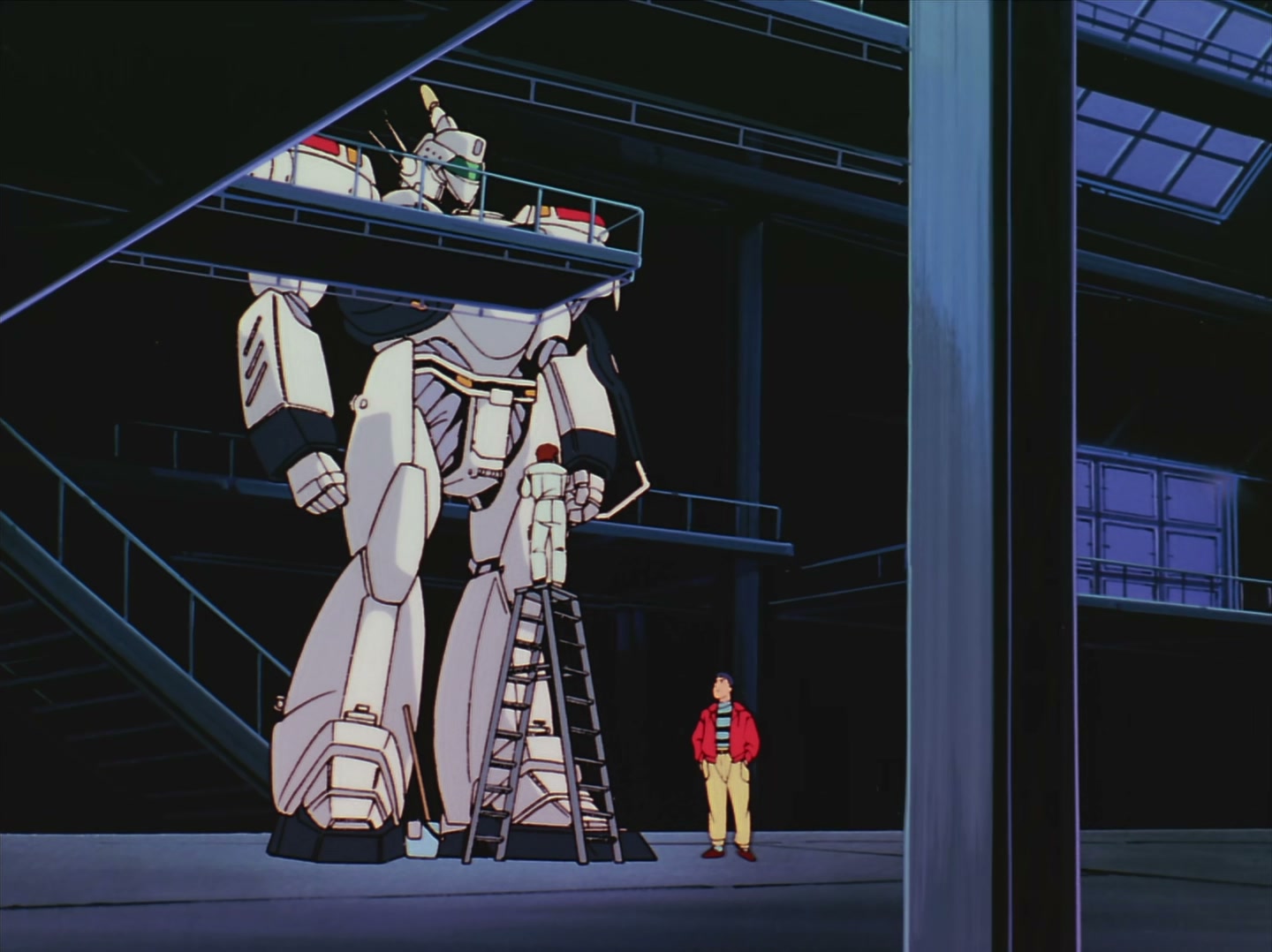 Patlabor: The TV Series Ep 7: Glorious Type 97 Modified @ 00:03:04