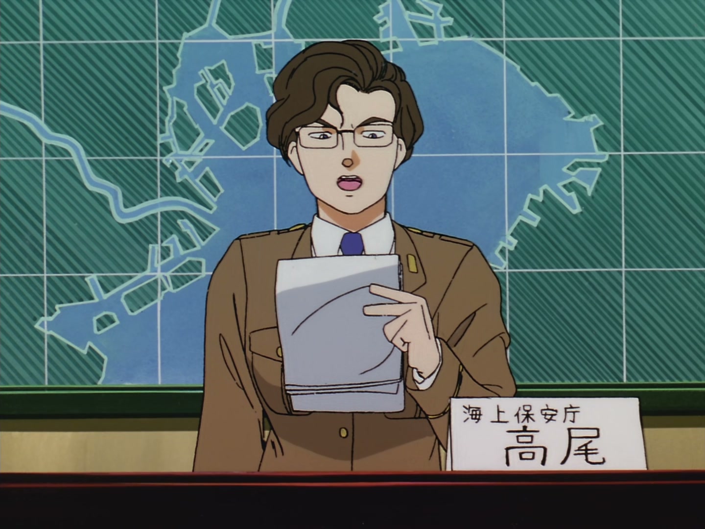 Patlabor: The TV Series Ep 15: The Whale That Sang a Song @ 00:06:35