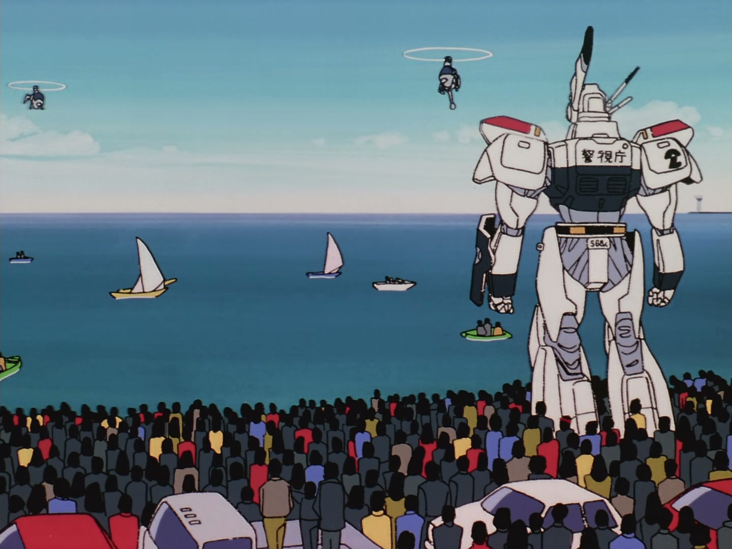 Patlabor: The TV Series Ep 15: The Whale That Sang a Song @ 00:06:54