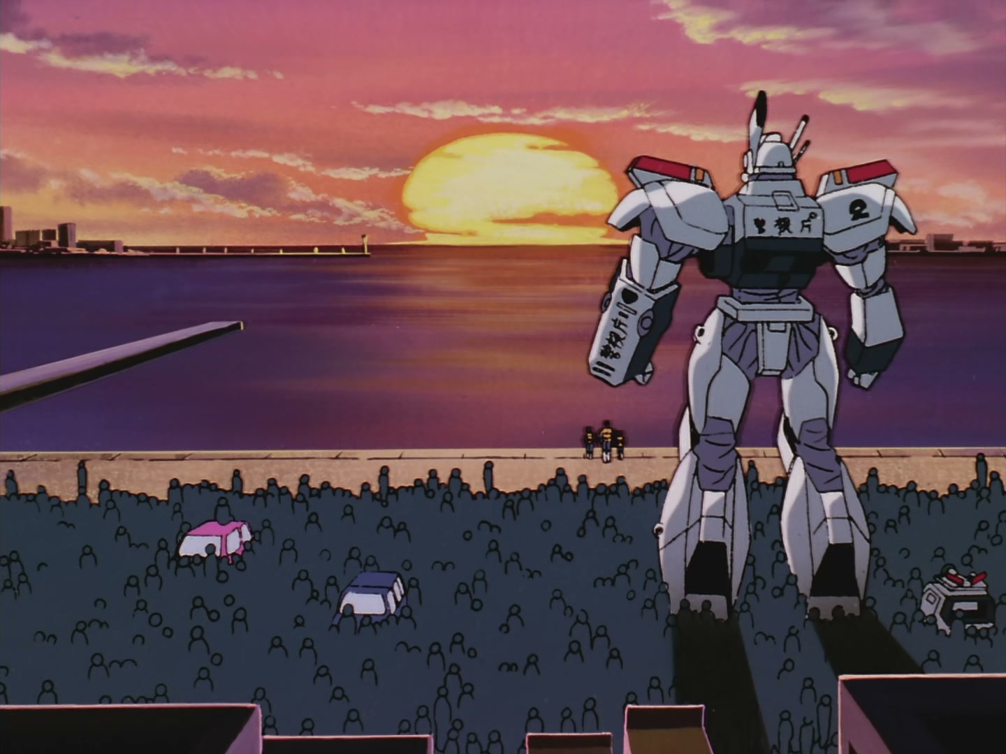 Patlabor: The TV Series Ep 15: The Whale That Sang a Song @ 00:14:48