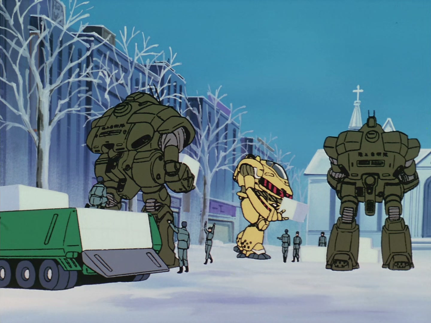 Patlabor: The TV Series Ep 16: The Unit Crosses the Sea @ 00:03:07