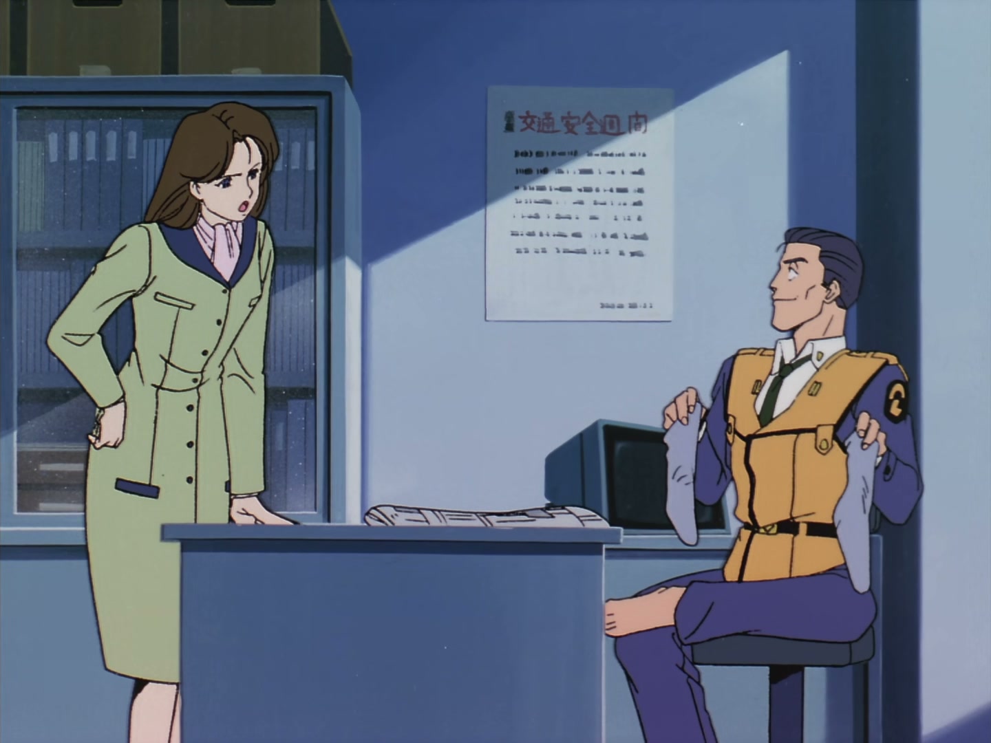 Patlabor: The TV Series Ep 20: Movement in the Dark @ 00:03:22
