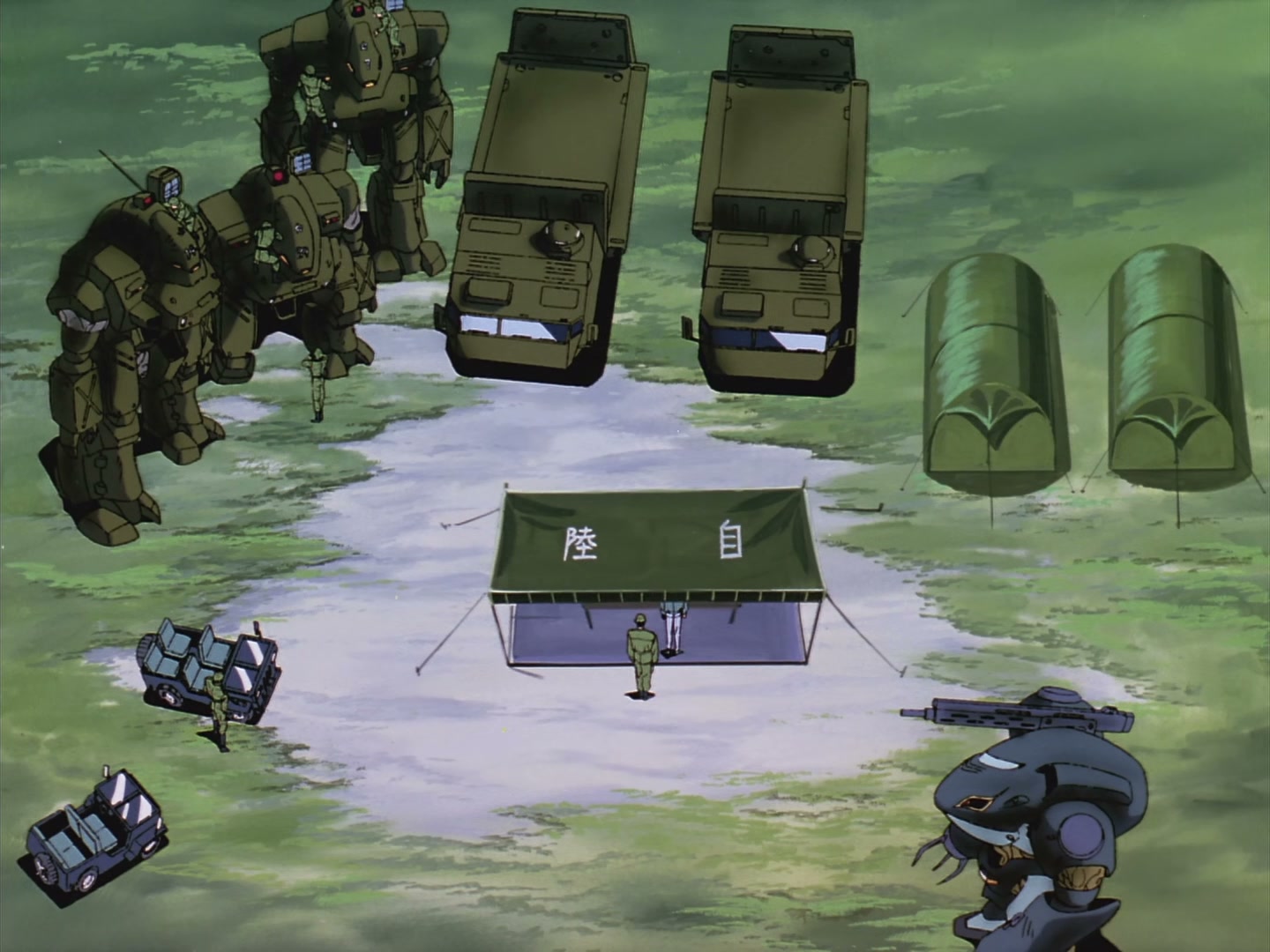 Patlabor: The TV Series Ep 20: Movement in the Dark @ 00:04:35