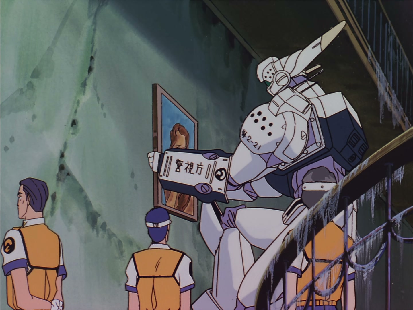Patlabor: The TV Series Ep 27: A Calling Voice in the Dark @ 00:05:01