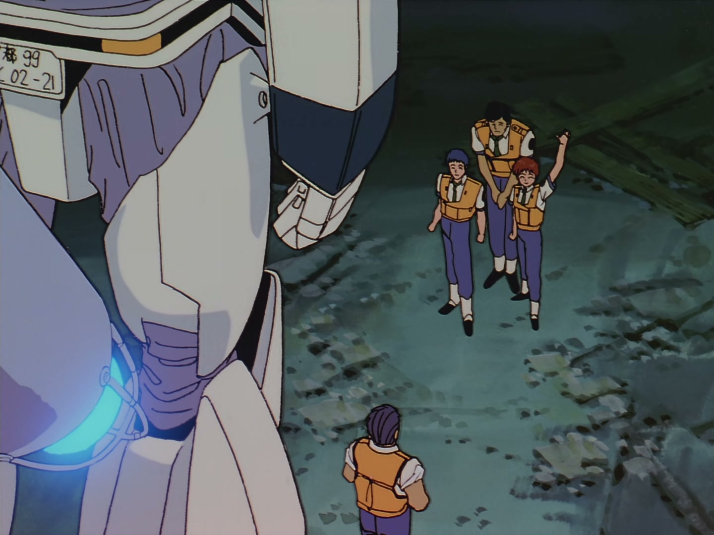 Patlabor: The TV Series Ep 27: A Calling Voice in the Dark @ 00:06:14