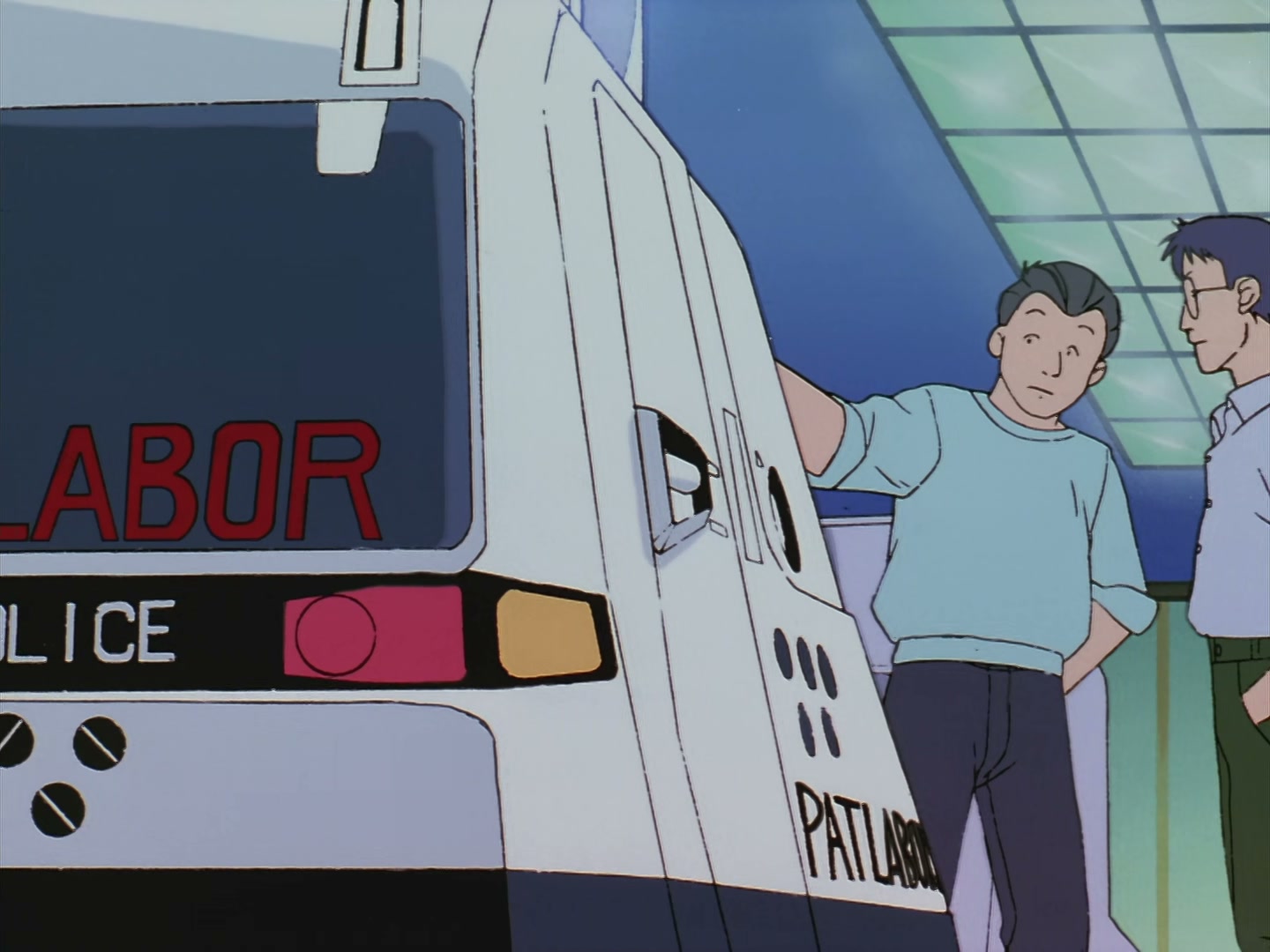 Patlabor: The TV Series Ep 28: Suspicious Duo @ 00:04:28