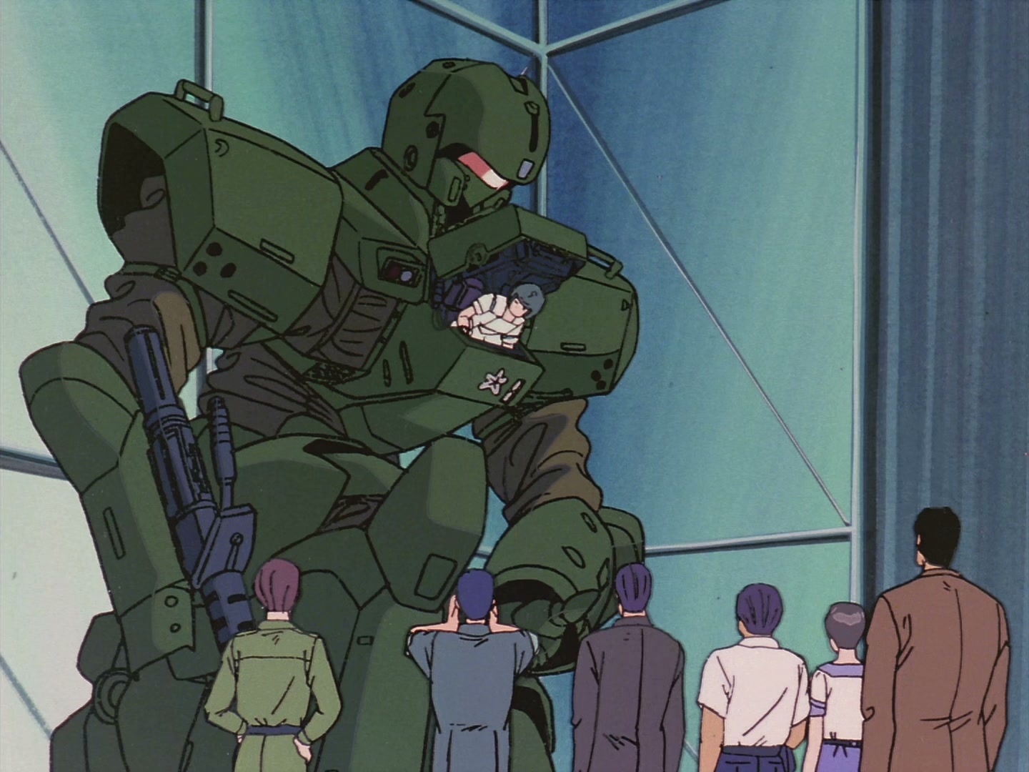 Patlabor: The TV Series Ep 45: Freedom to Choose a Job @ 00:05:45