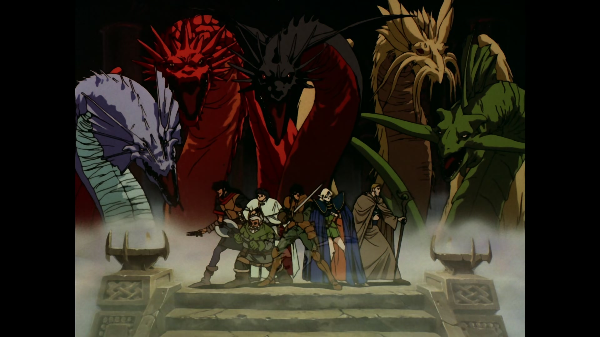 Record of Lodoss War Ep 12: Final Battle! Marmo - The Dark Island @ 00:01:48