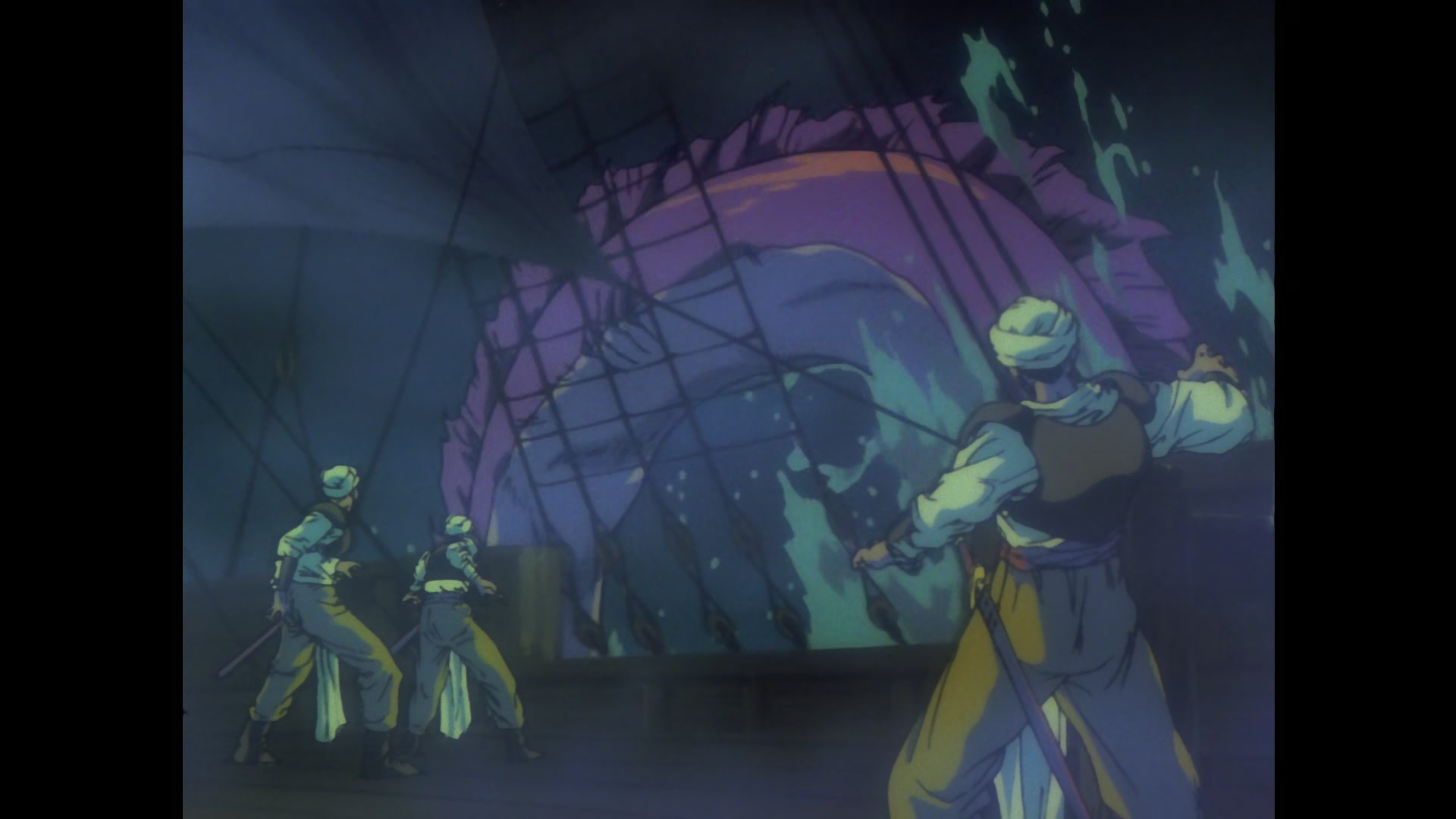 Record of Lodoss War Ep 12: Final Battle! Marmo - The Dark Island @ 00:05:47