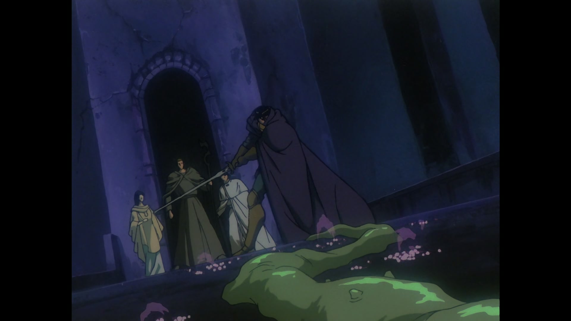 Record of Lodoss War Ep 12: Final Battle! Marmo - The Dark Island @ 00:15:29