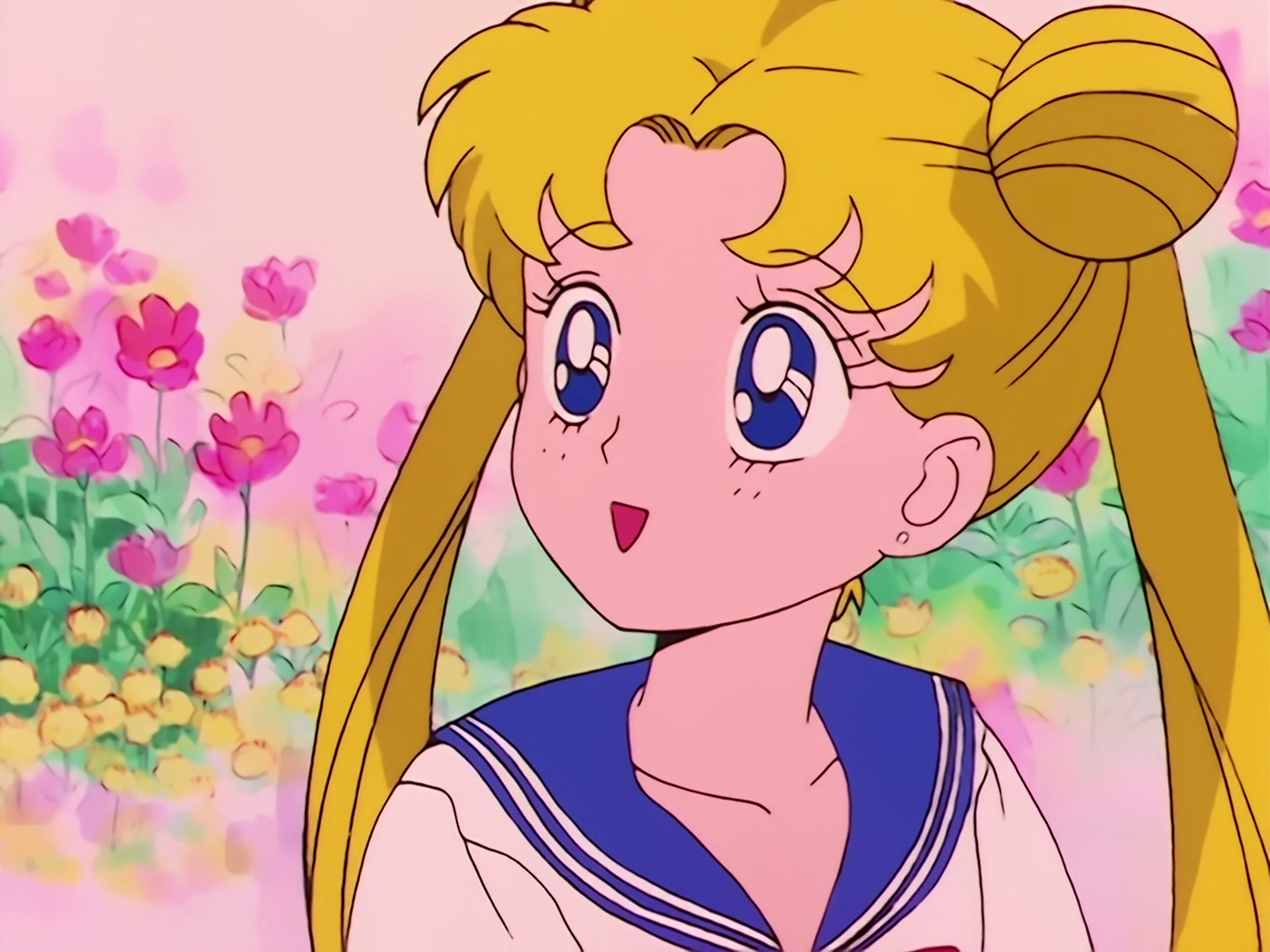 Sailor Moon Ep 1: The Crybaby Usagi's Magnificent Transformation @ 00:04:53