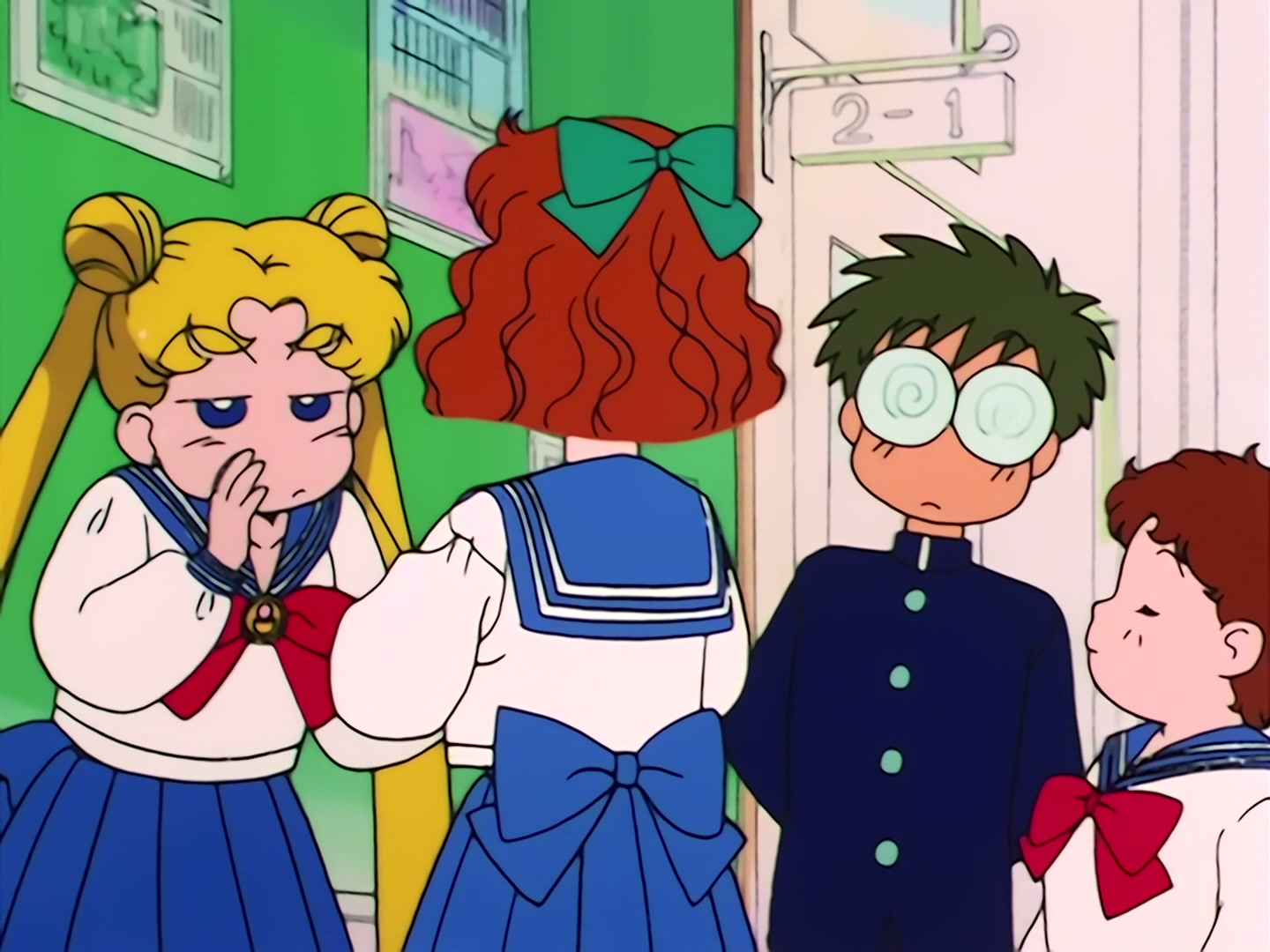 Sailor Moon Ep 8: Is the Genius Girl a Monster? Brainwashing School of Terror @ 00:06:54
