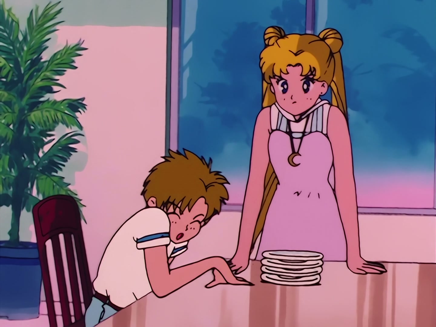 Sailor Moon Ep 17: Is Usagi a Model? The Focus of the Monster Camera @ 00:06:54