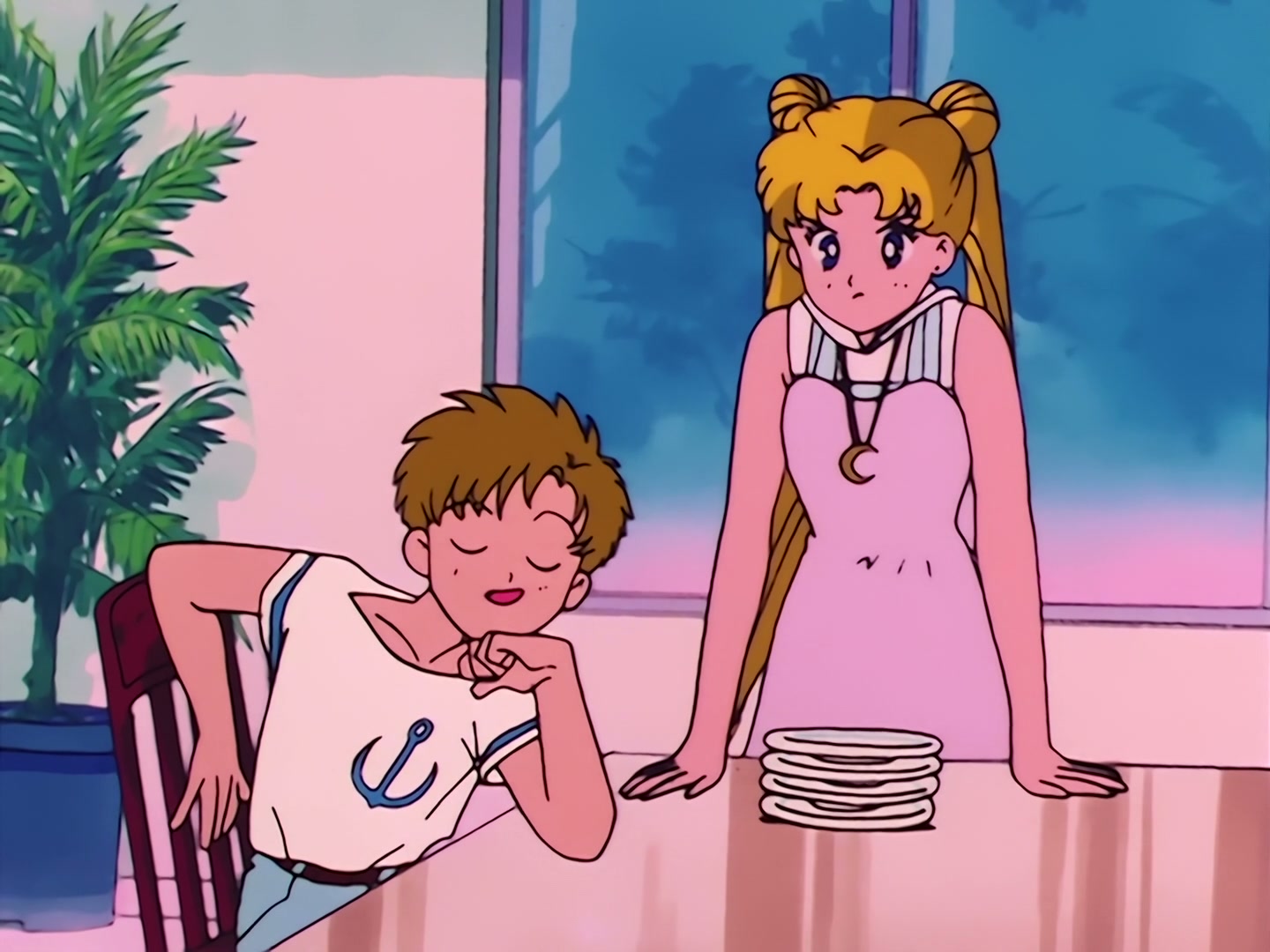 Sailor Moon Ep 17: Is Usagi a Model? The Focus of the Monster Camera @ 00:07:16