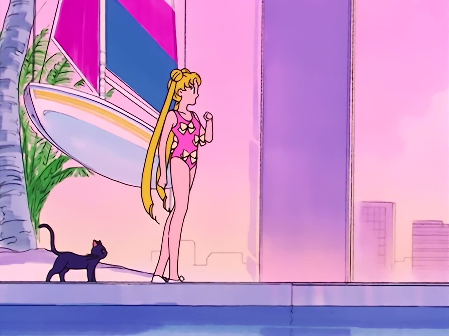 Sailor Moon Ep 17: Is Usagi a Model? The Focus of the Monster Camera @ 00:14:25