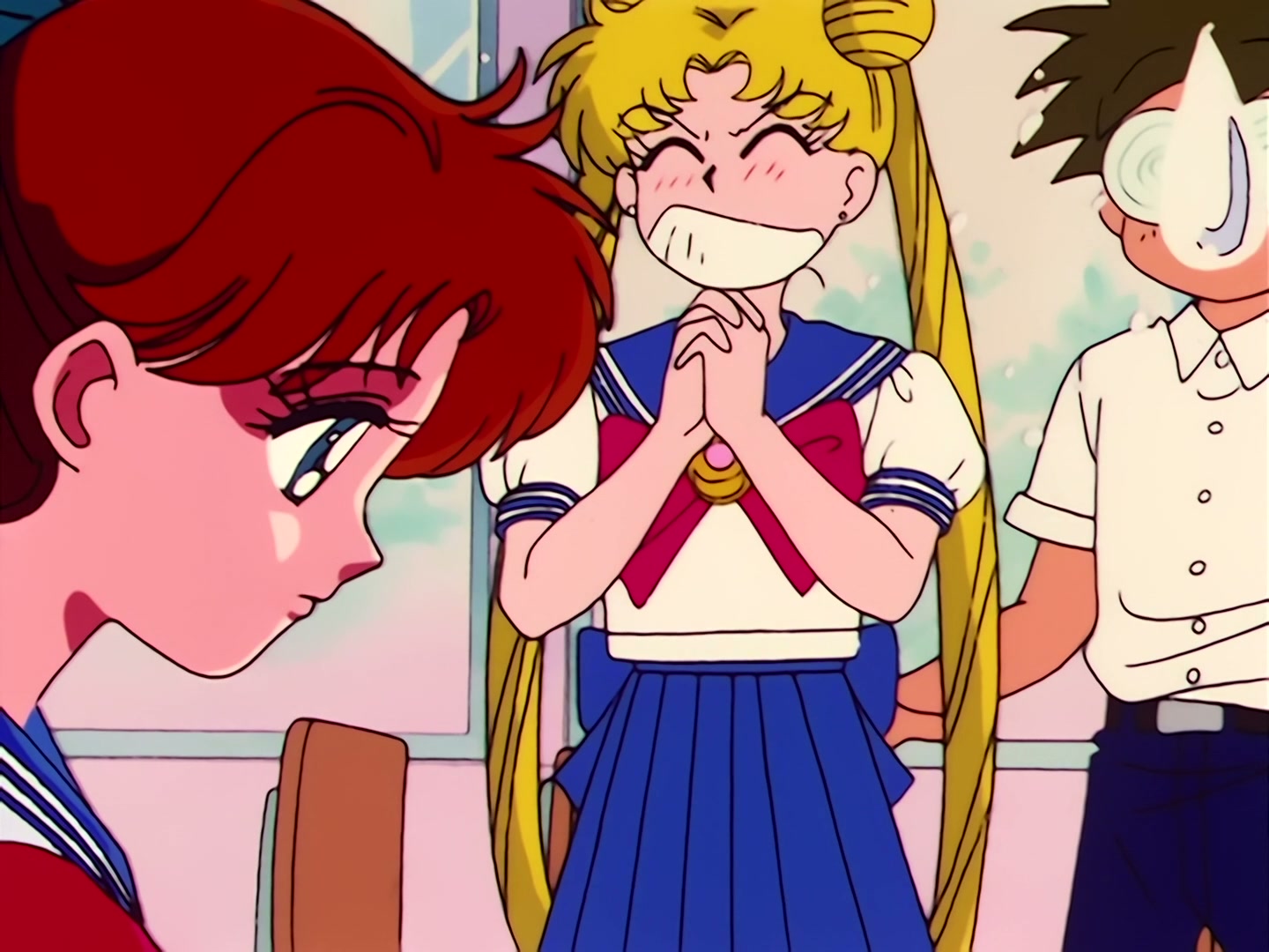 Sailor Moon Ep 22: Romance Under the Moon! Usagi's First Kiss @ 00:04:18