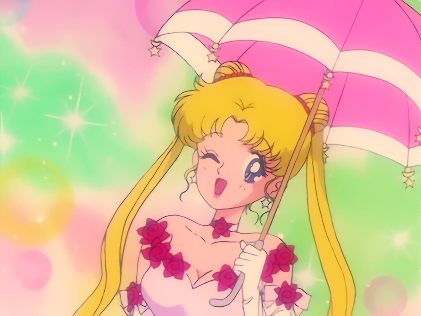Sailor Moon Ep 22: Romance Under the Moon! Usagi's First Kiss @ 00:08:08