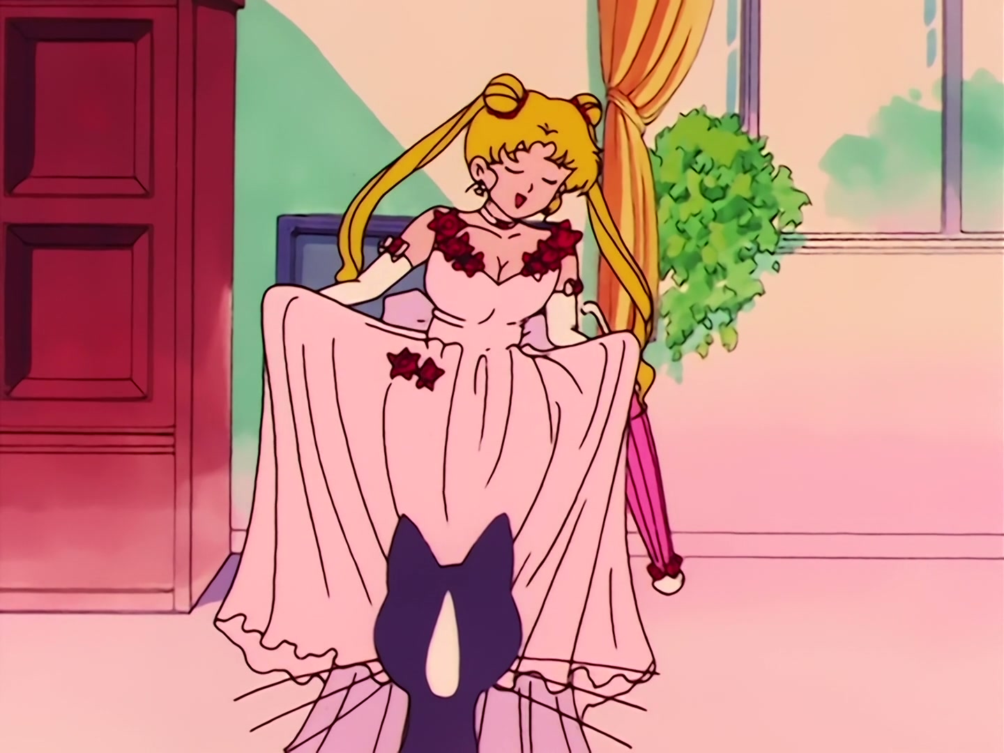 Sailor Moon Ep 22: Romance Under the Moon! Usagi's First Kiss @ 00:08:30